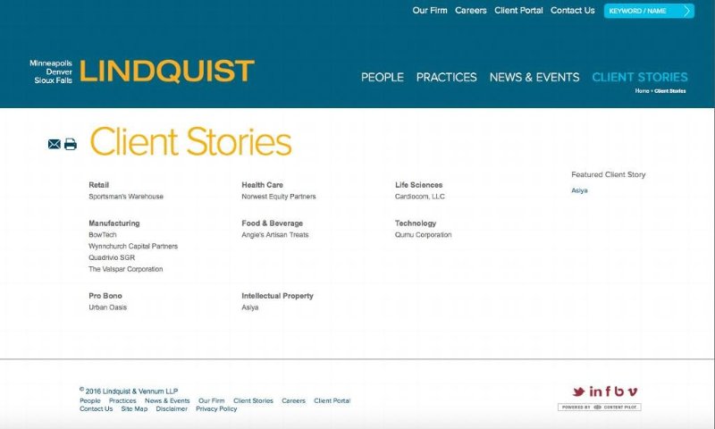 http://www.lindquist.com/Client-Stories